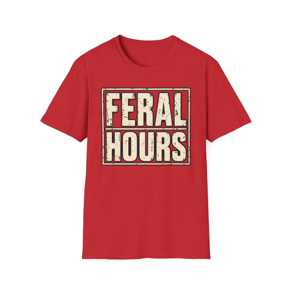 T-Shirt — "Feral Hours" Graphic Tee