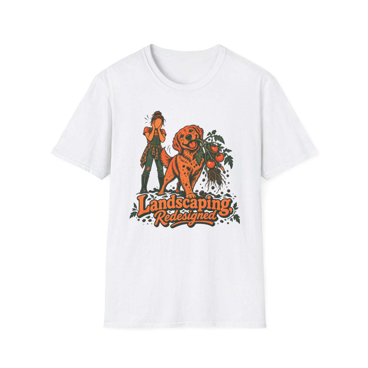 T-Shirt — "Landscaping Redesigned" Graphic Tee