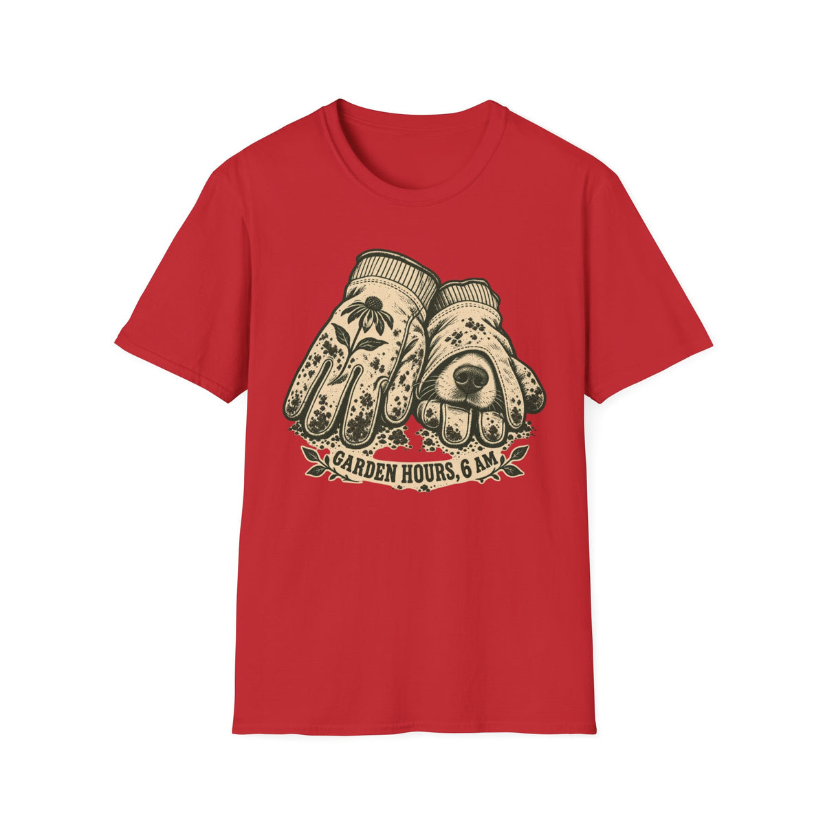 T-Shirt — "Garden Hours - 6am" Graphic Tee