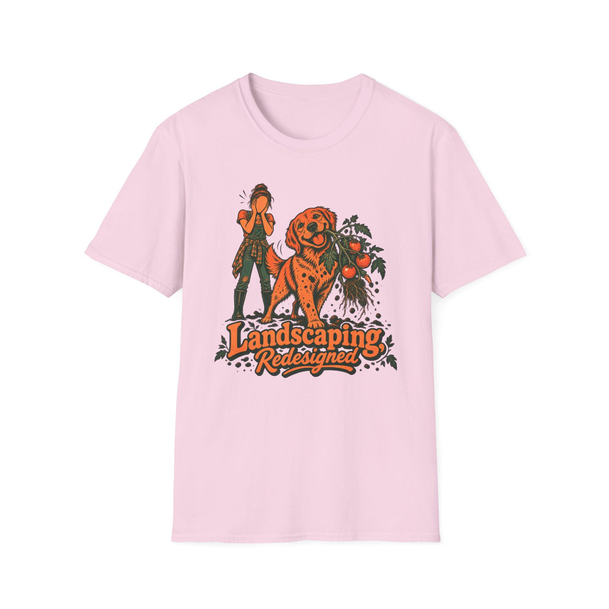 T-Shirt — "Landscaping Redesigned" Graphic Tee