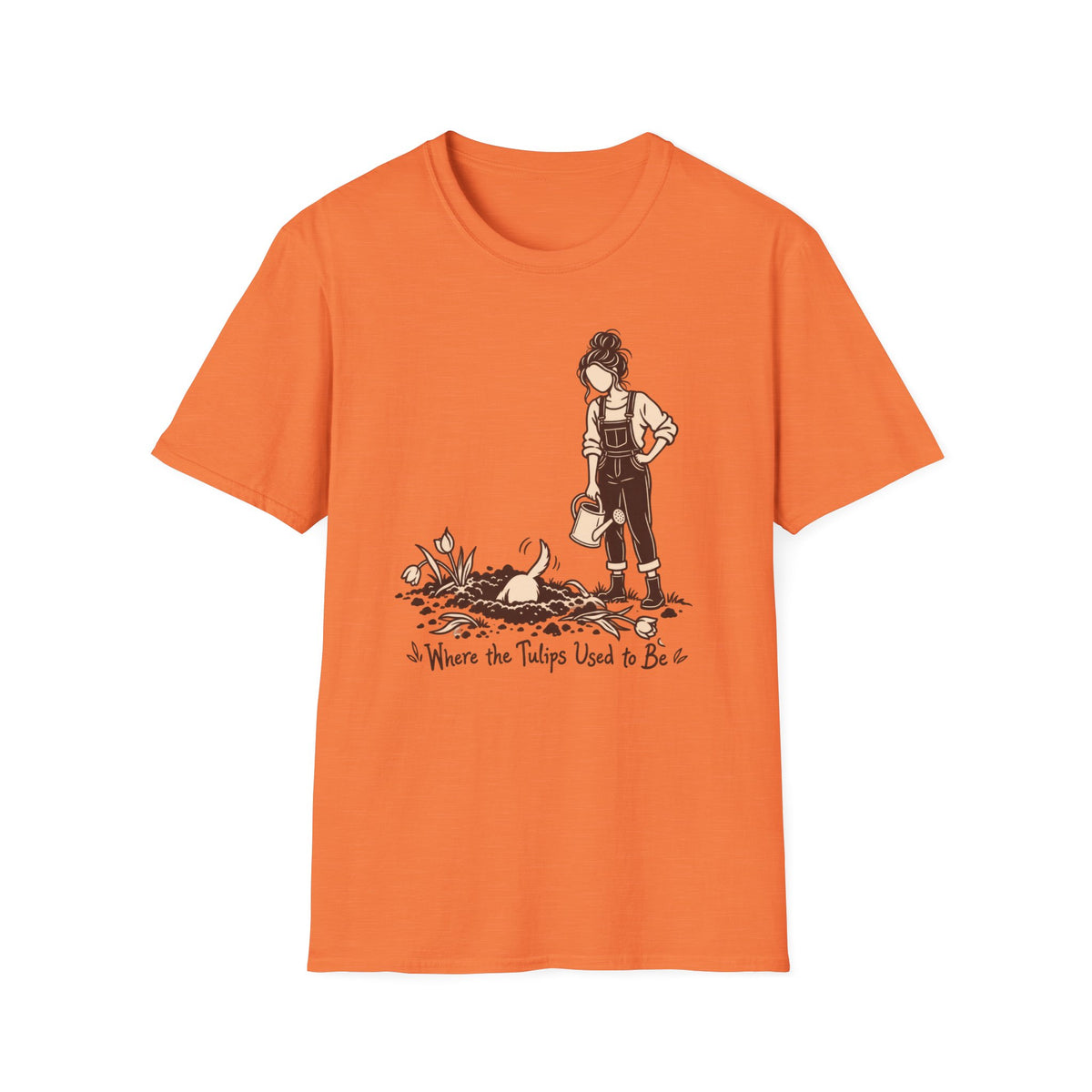 T-Shirt — "Where The Tulips Used To Be" Graphic Tee