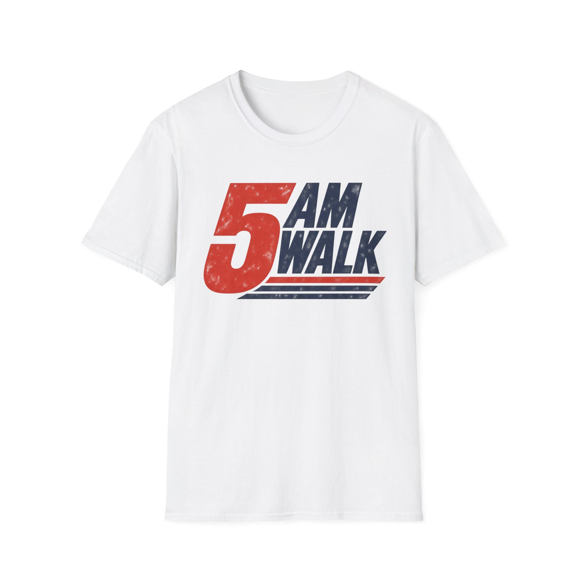T-Shirt — "5AM Walk" Vintage Graphic Tee