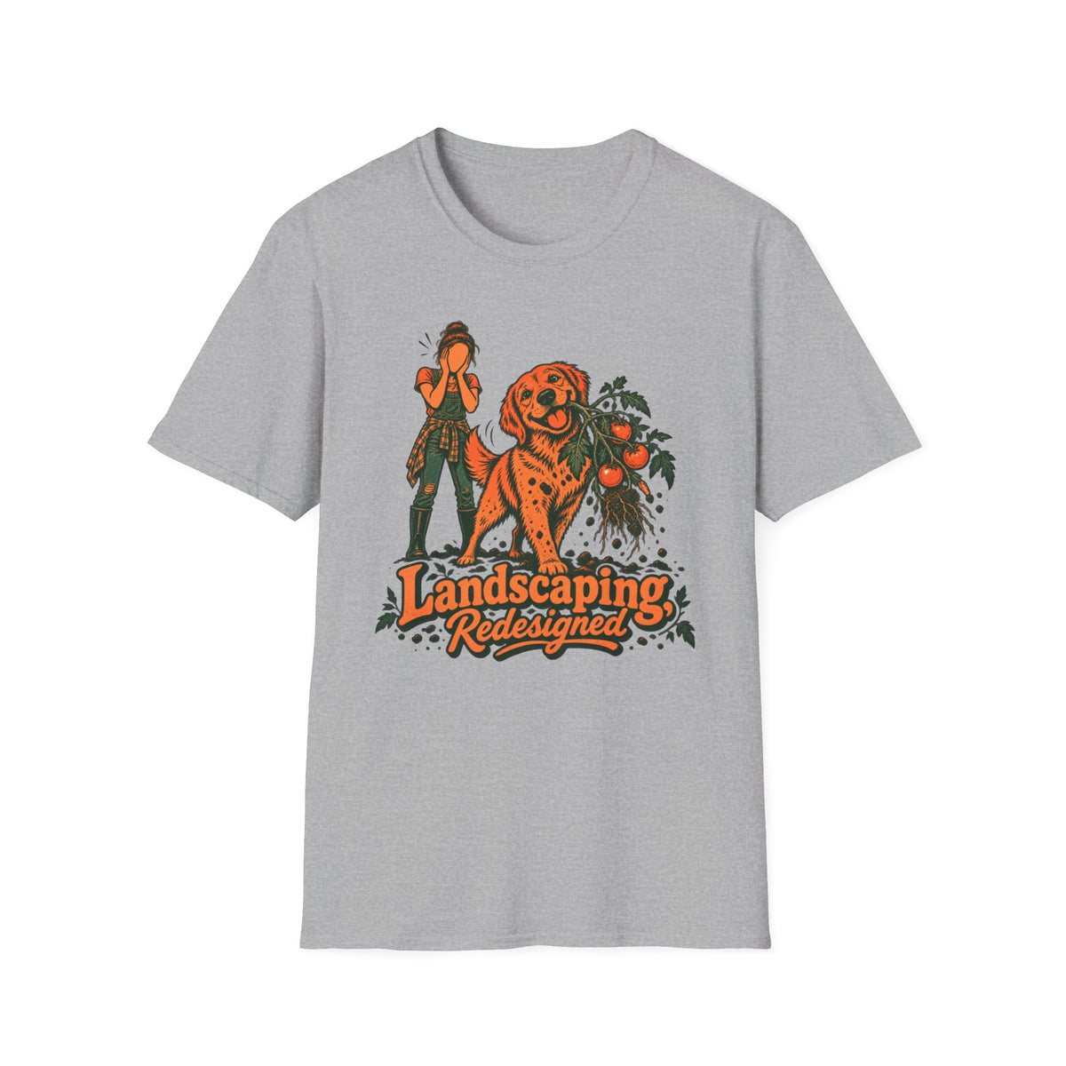 T-Shirt — "Landscaping Redesigned" Graphic Tee