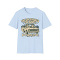 T-Shirt — "The Dog  Chooses The Route. No People On It" Vintage Graphic Tee
