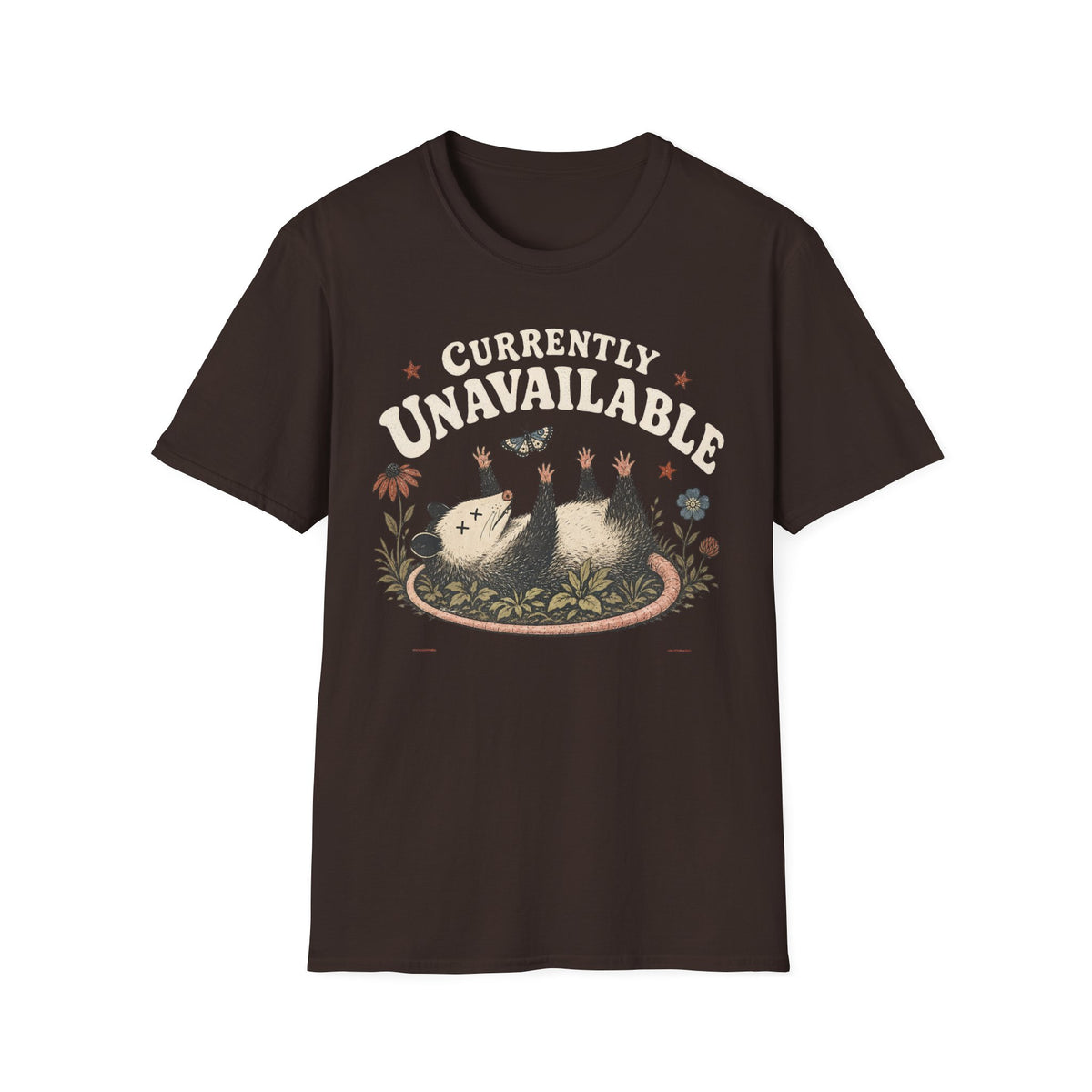 T-Shirt — "Currently Unavailable" Graphic Tee