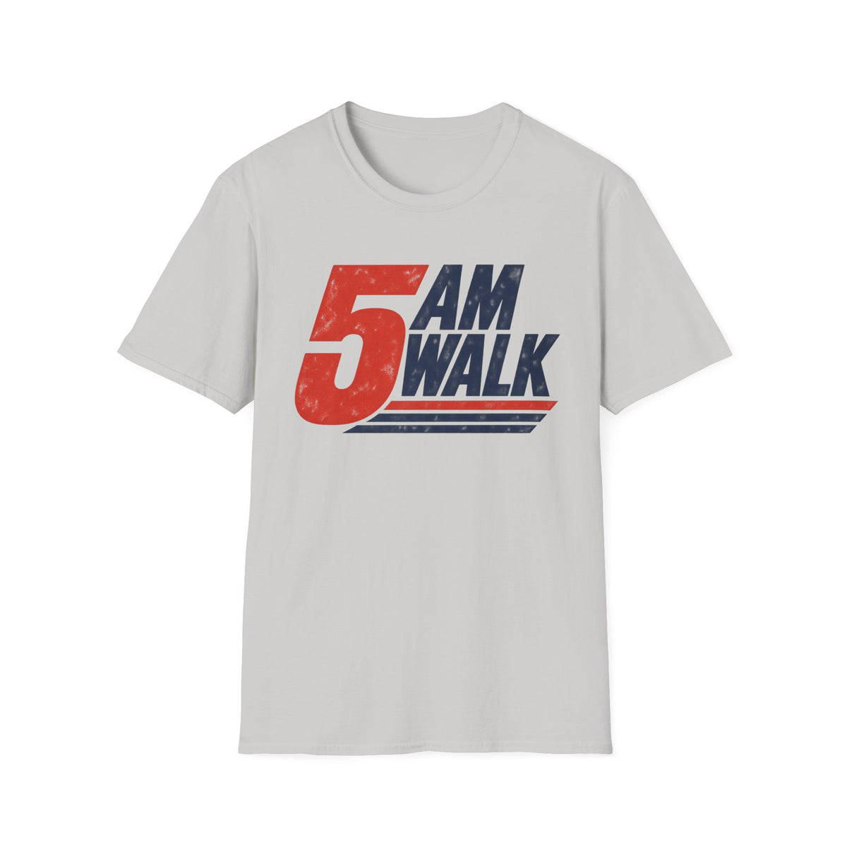T-Shirt — "5AM Walk" Vintage Graphic Tee