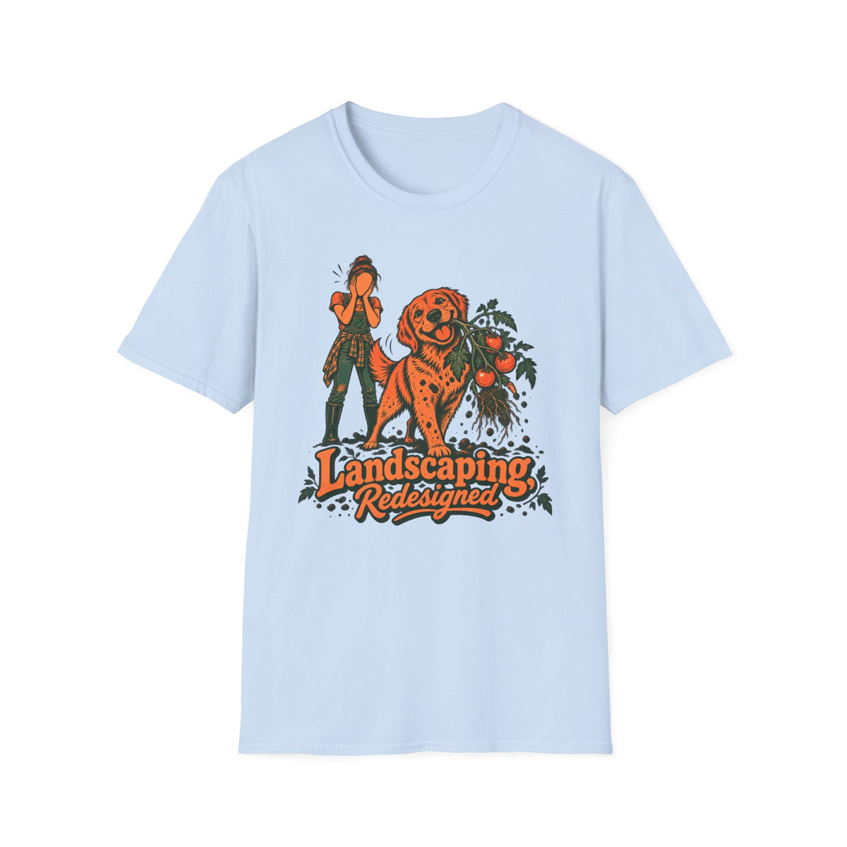 T-Shirt — "Landscaping Redesigned" Graphic Tee