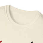 T-Shirt — "Dog, Outside, People Checklist" Vintage Graphic Tee