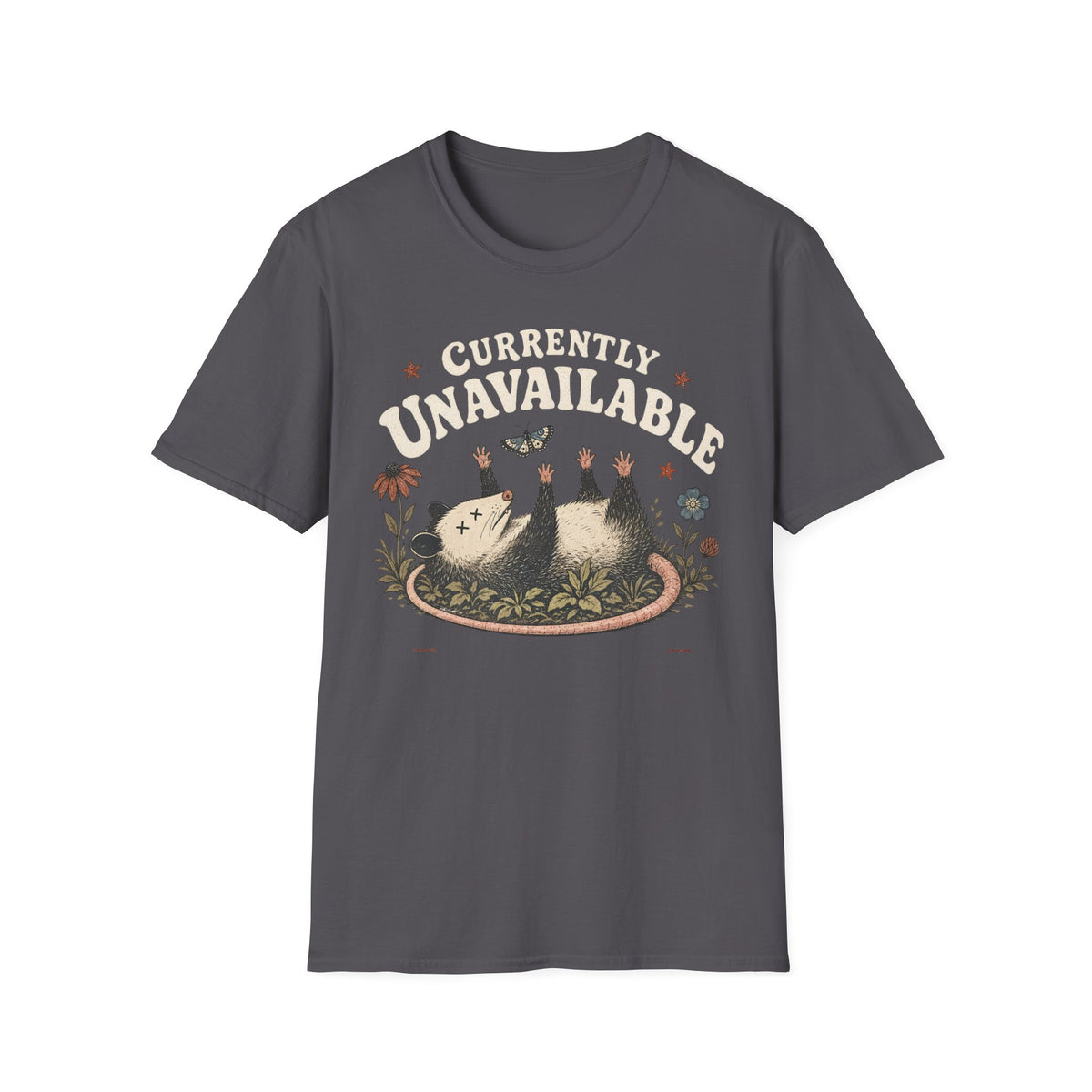 T-Shirt — "Currently Unavailable" Graphic Tee