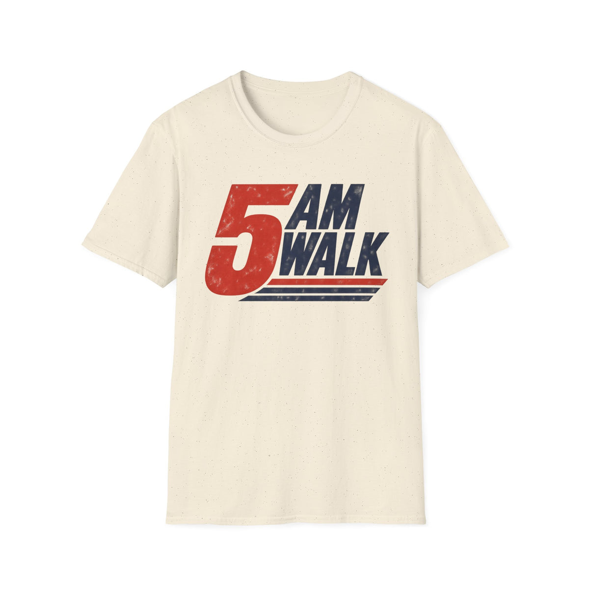T-Shirt — "5AM Walk" Vintage Graphic Tee
