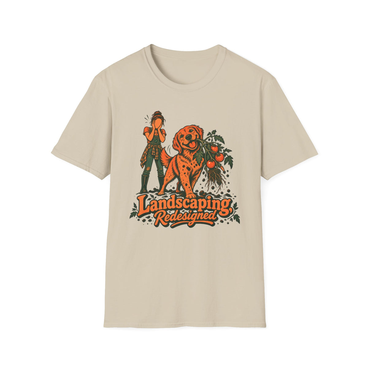 T-Shirt — "Landscaping Redesigned" Graphic Tee