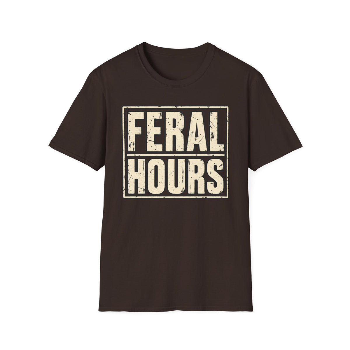 T-Shirt — "Feral Hours" Graphic Tee