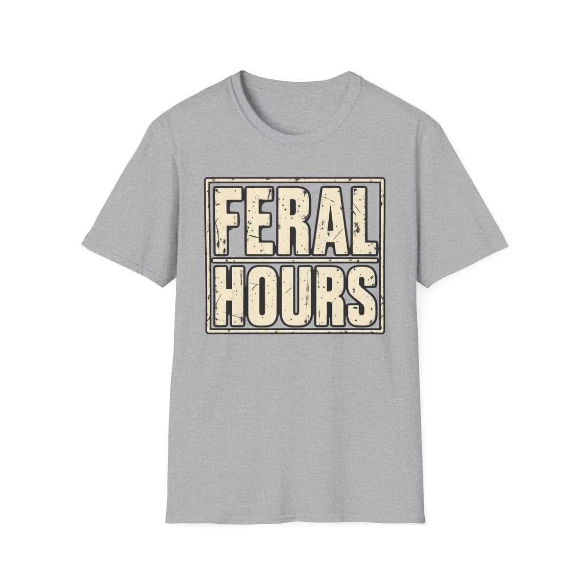 T-Shirt — "Feral Hours" Graphic Tee
