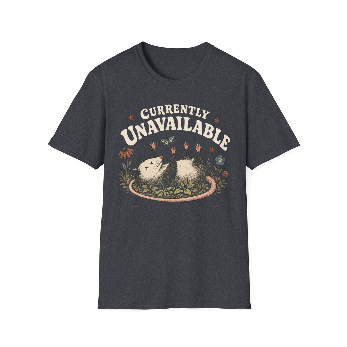 T-Shirt — "Currently Unavailable" Graphic Tee